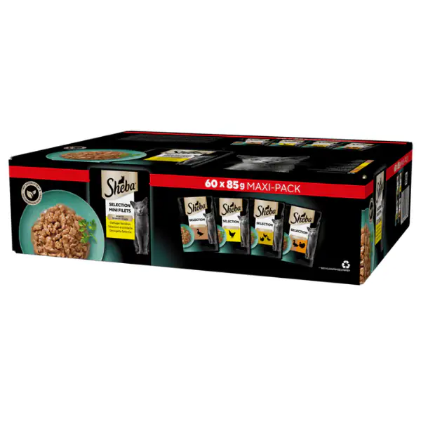 Sheba Delicatezze in salsa Selezione Delicata Multipack 60x85 gr