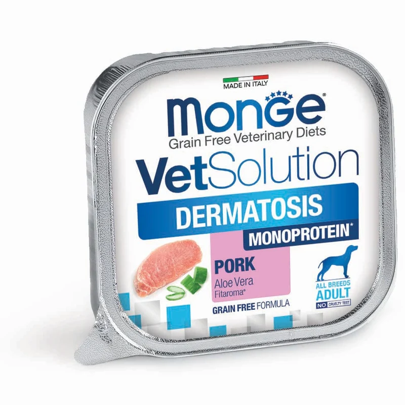 Monge Canine VetSolution Dermatosis - Crocchette Cani, 150g