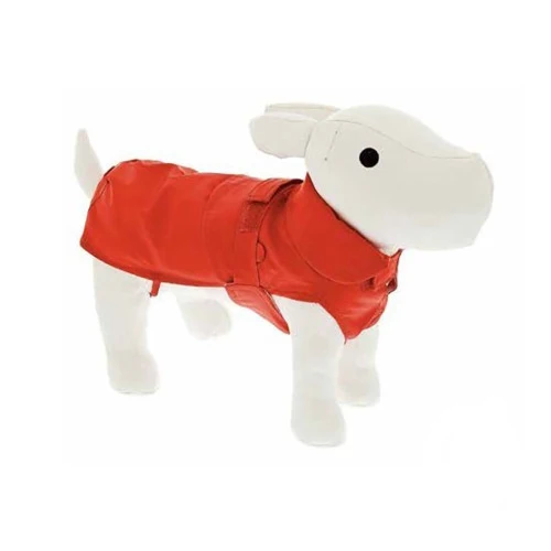 Impermeabile Classic per Cani - Rosso, Lunghezza 39 cm