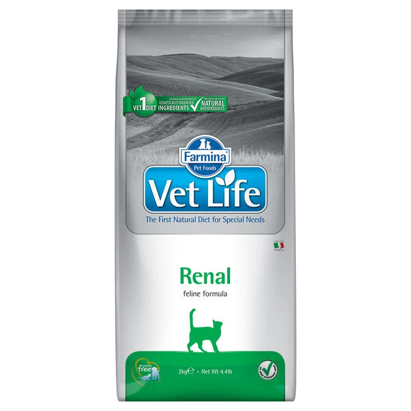 Farmina Vet Life Gatto Renal per Funzione Renale - 2 kg