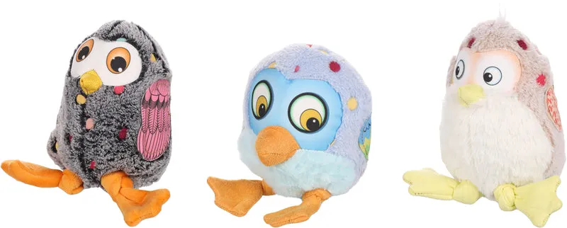 FLAMINGO CANE GIOCO PELUCHE "BIRDI" 16 CM (colori assortiti)