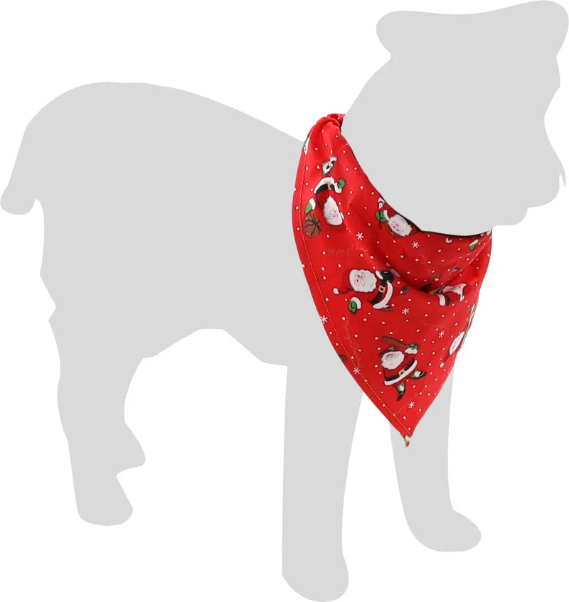 FLAMINGO XMAS CANE BANDANA "MIK" 60x31 CM