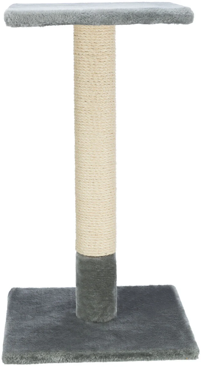 Trixie - Tiragraffi a Colonna con Doppia Base Quadrata per Gatti Baena 69 cm