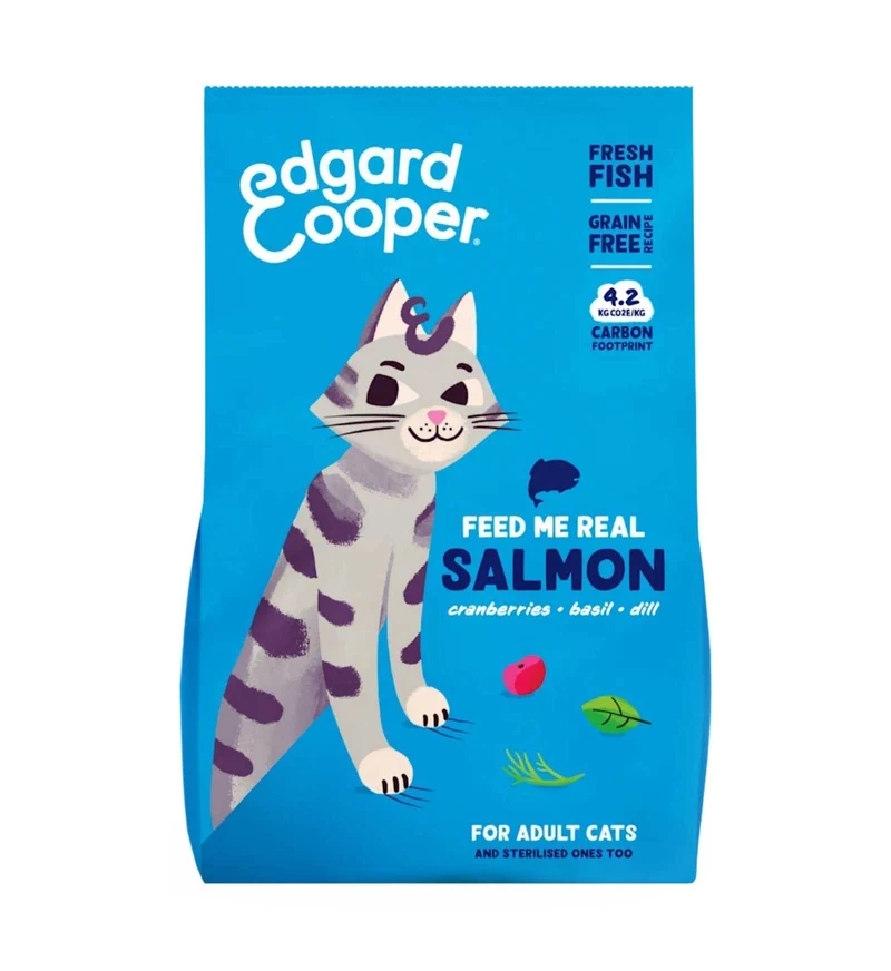 EDGARD & COOPER GATTO ADULTO SALMONE FRESCO
