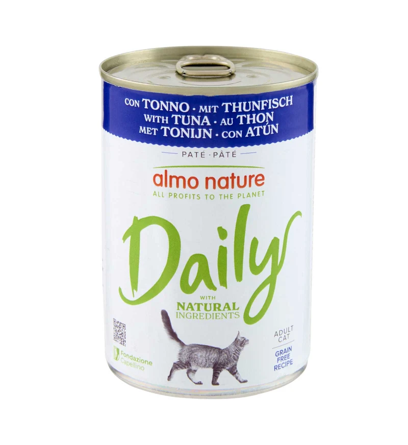 ALMO NATURE GATTO DAILYMENU CON TONNO DA 400 GR