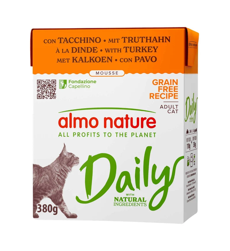 ALMO NATURE GATTO DAILYMENU CON TACCHINO IN TETRAPACK