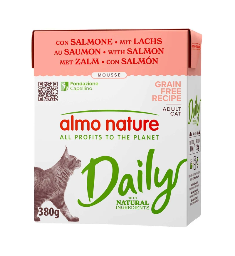 ALMO NATURE GATTO DAILYMENU CON SALMONE IN TETRAPACK
