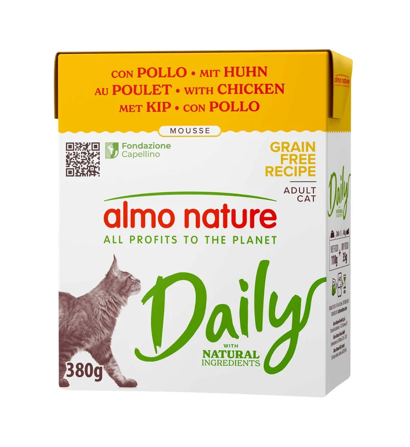 ALMO NATURE GATTO DAILYMENU CON POLLO IN TETRAPACK
