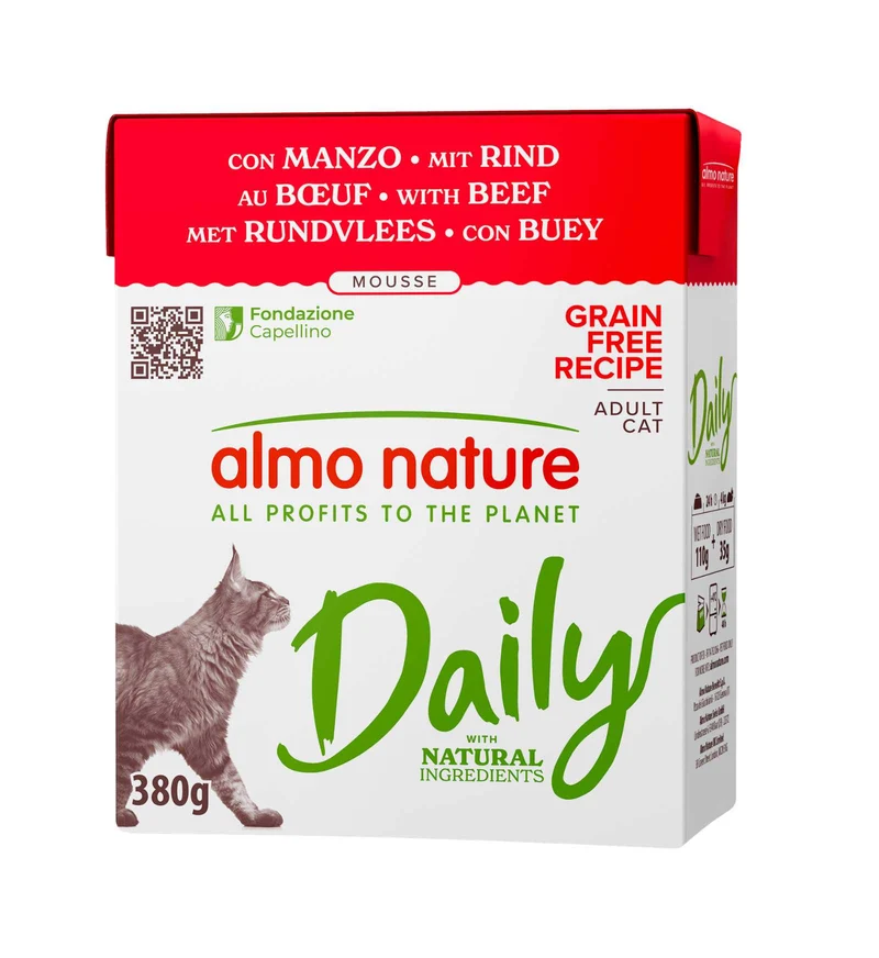 ALMO NATURE GATTO DAILYMENU CON MANZO IN TETRAPACK