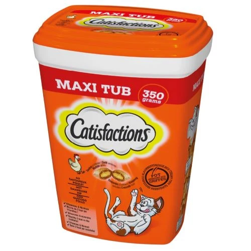 CATISFACTIONS MEGA TUB 350G POLLO
