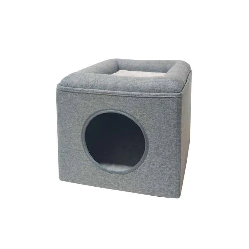 CUCCIA CUBO 36X36X33CM GRIGIO