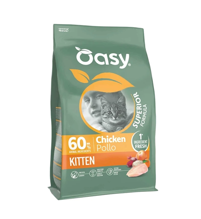 OASY SUPERIOR GATTO KITTEN AL POLLO