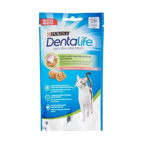 purina DentaLife Cat salmone