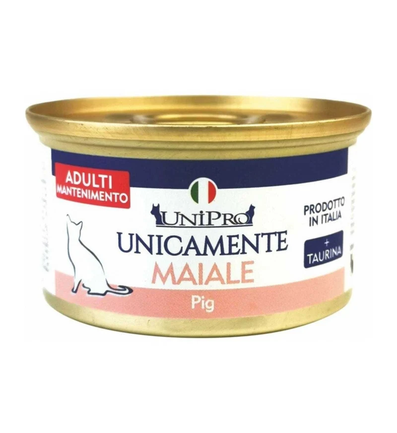 UNIPRO UNICAMENTE GATTO MAIALE MONOPROTEICO 85 GR