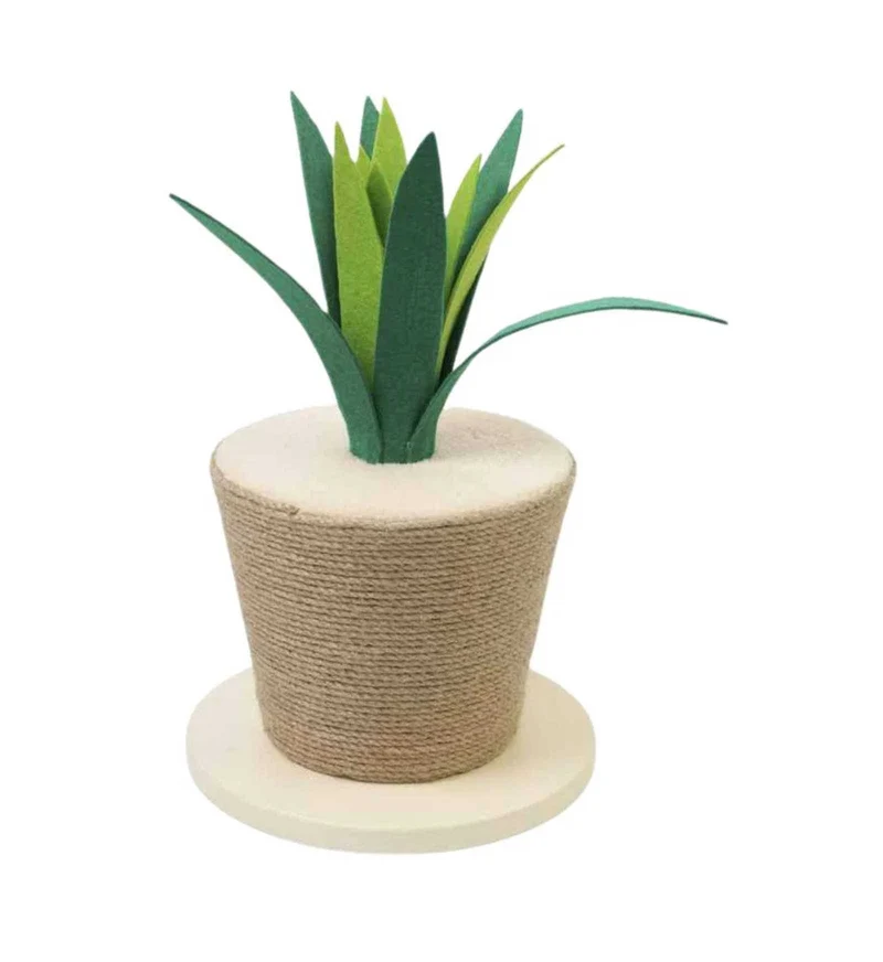 LEOPET GATTO TIRAGRAFFI AGAVE BEIGE 30 x 30 x 40 CM