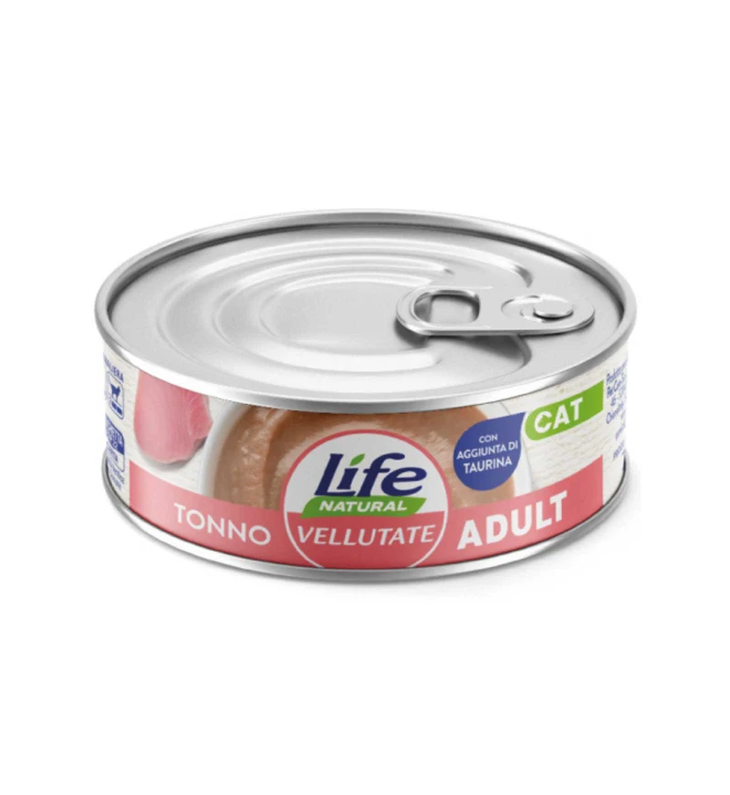 LIFEPETCARE GATTO VELLUTATE ADULT TONNO DA 70 GR