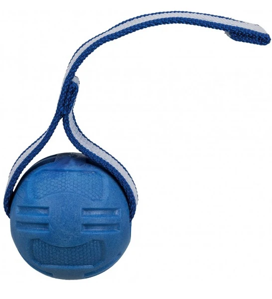 Trixie TPR Sporting Ball With Strap Toy for Dogs