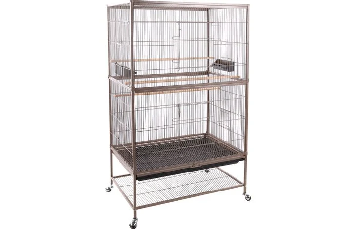 Voliera Sumba Taube - Voliera da esterno per 8 persone al chiuso - Voliera in alluminio - 79x52x134 cm - Voliera Flamingo