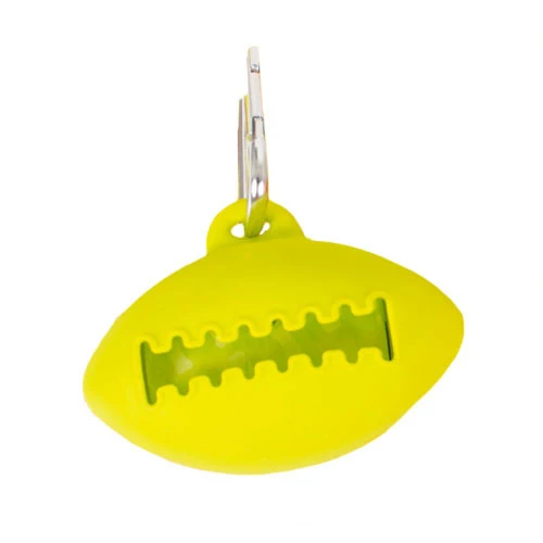 Farm Company Fidoroll Porta Sacchetti Igienici Palla Rugby Fluo Verde