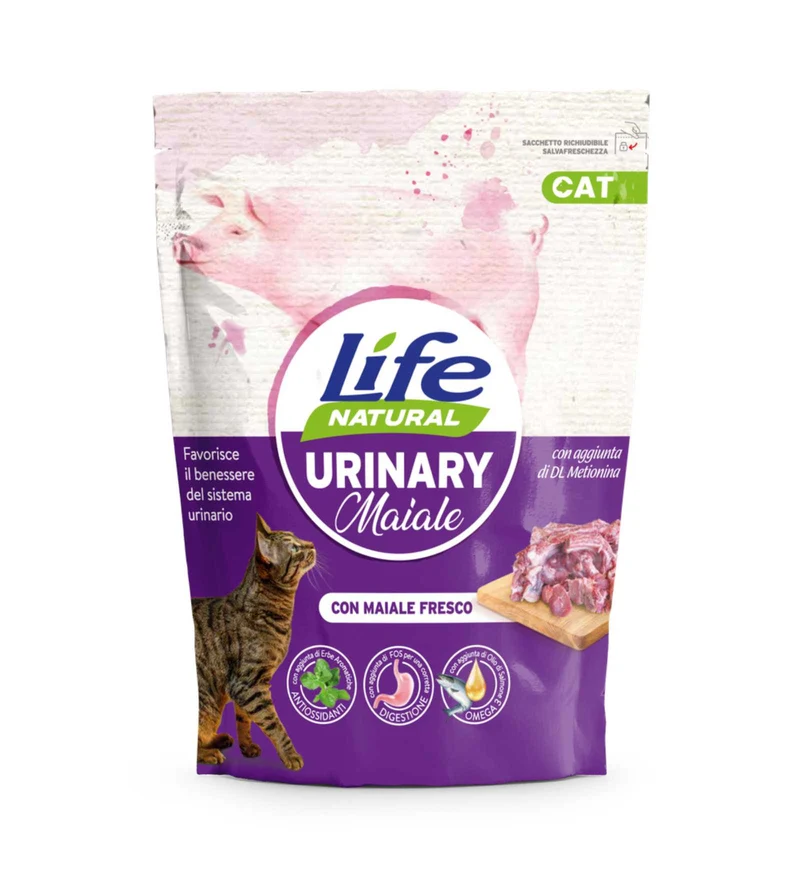 LIFEPETCARE GATTO LIFE CAT URINARY MAIALE DA 800 GR