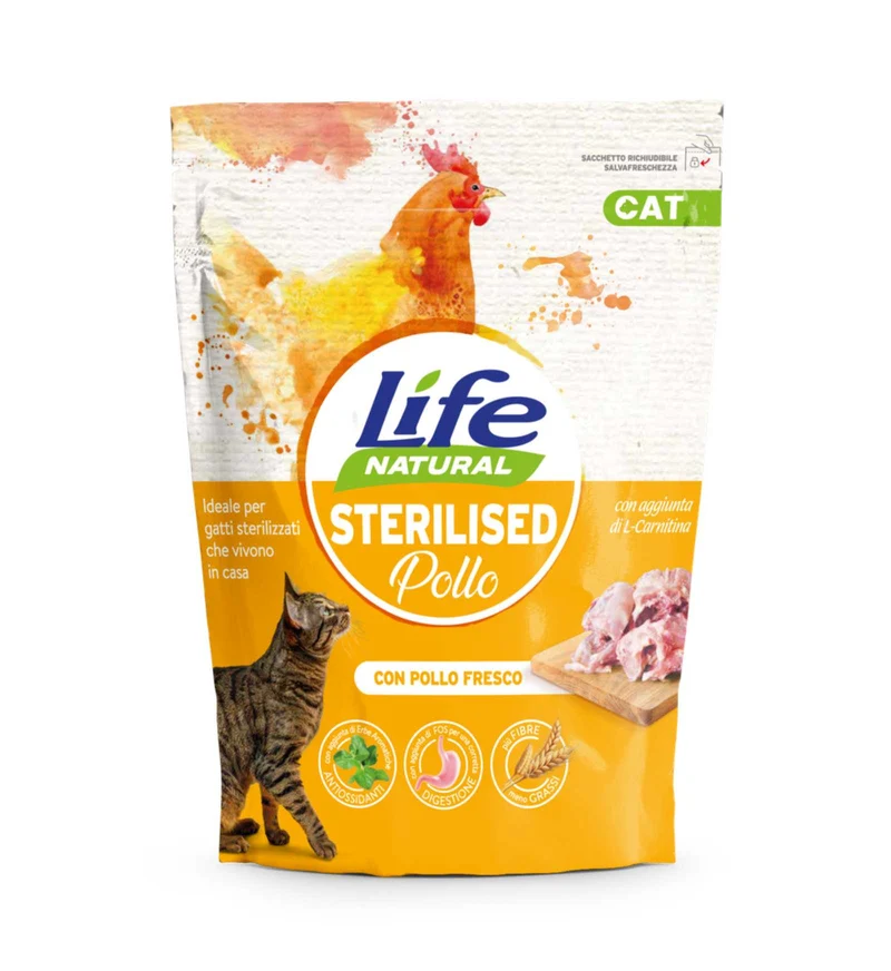 LIFEPETCARE GATTO LIFE CAT STERILIZZATO POLLO