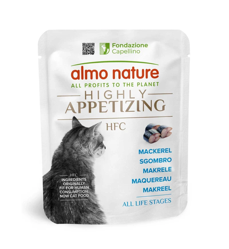 ALMO NATURE HFC HIGHLY APPETIZING GATTO SGOMBRO DA 50 GR