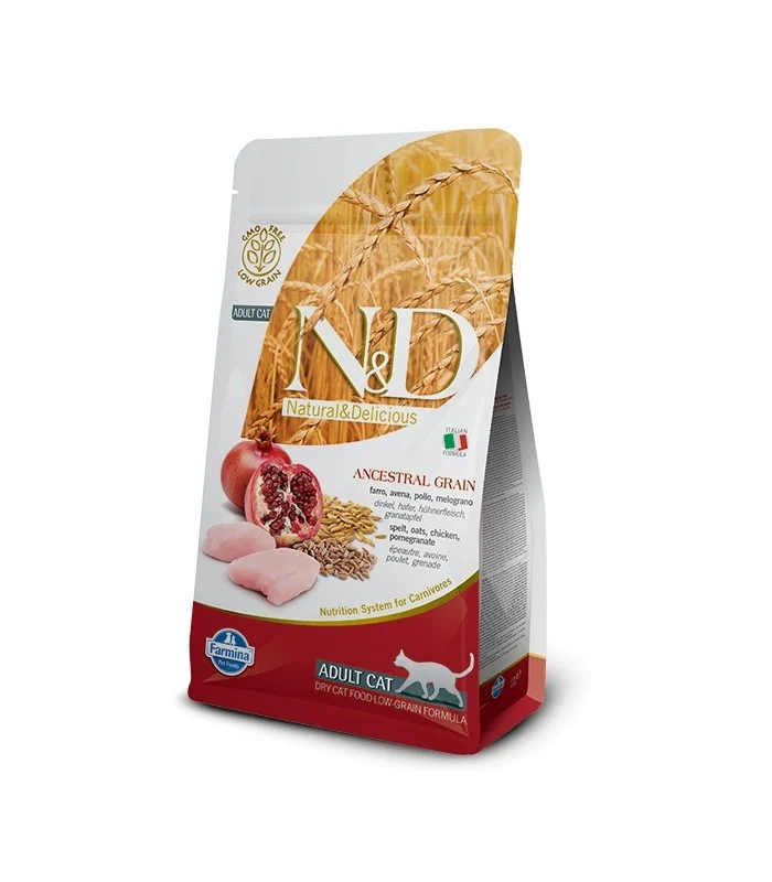 N&D ANC.CER.FEL.PO/MELOG.300GR AD.CAT