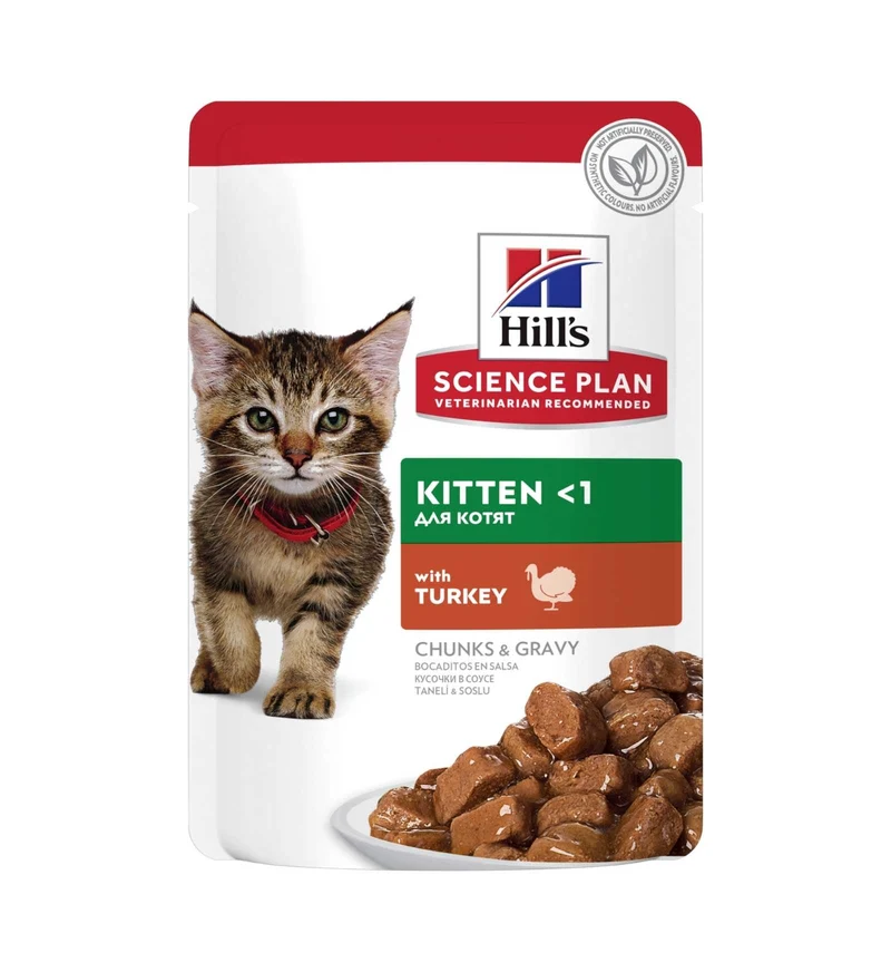 HILL'S SCIENCE PLAN GATTO KITTEN AL TACCHINO DA 85 GR IN BUSTA