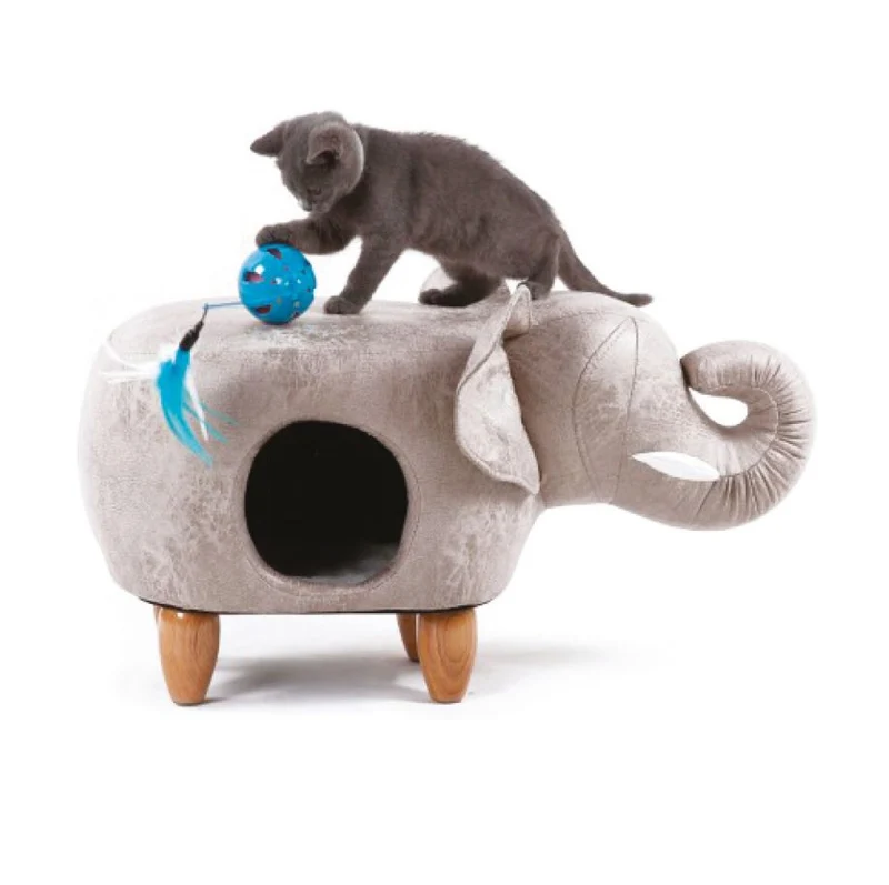 CUCCIA POUF ELEFANTE 75X35X38CM