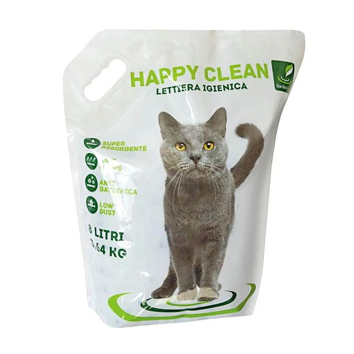Happy Clean Lettiera per Gatti in Silicio 8 lt