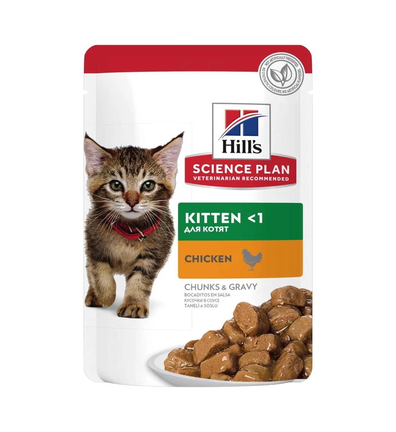 HILL'S SCIENCE PLAN GATTO KITTEN AL POLLO DA 85 GR IN BUSTA