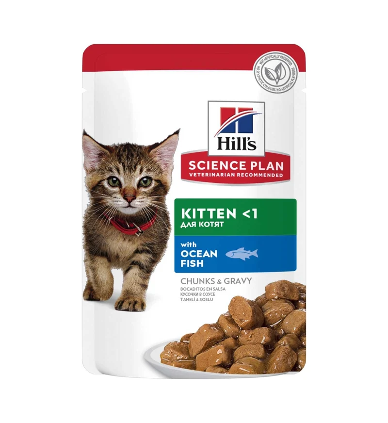 HILL'S SCIENCE PLAN GATTO KITTEN AL PESCE DA 85 GR IN BUSTA