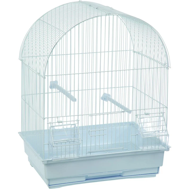 Gabbia per uccelli Alor Bianca 2 - 34.50 x 28 x 48.5 cm
