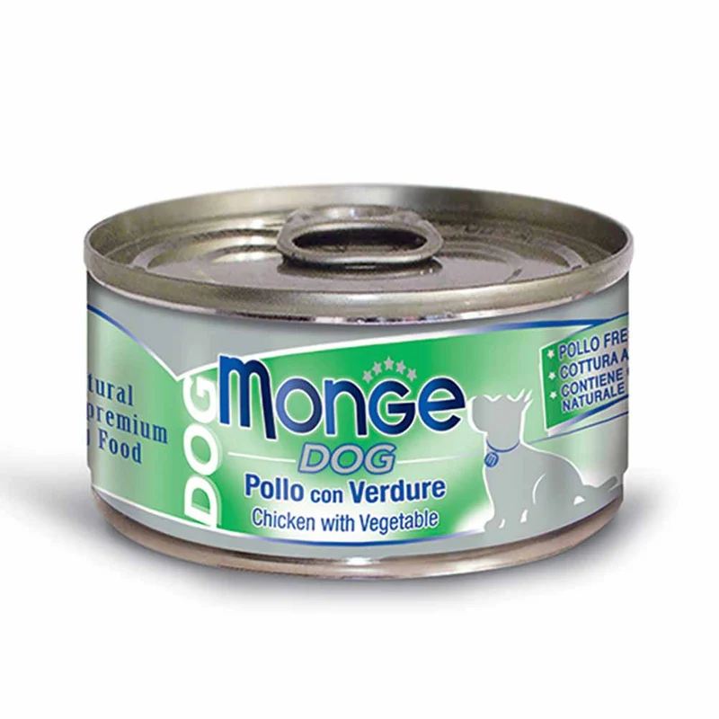 Alimento cane Monge dog pollo con verdure 95g