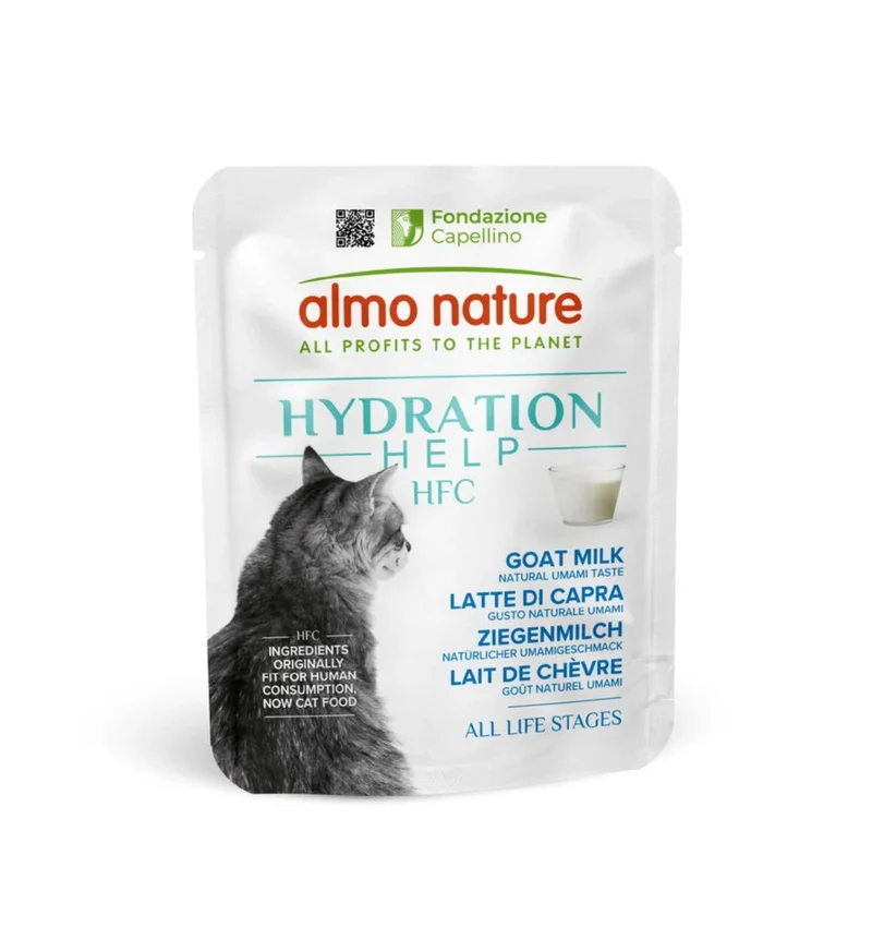 ALMO NATURE HFC HYDRATION GATTO LATTE DI CAPRA DA 50 GR