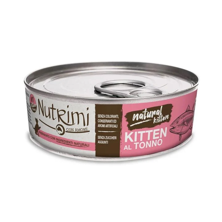 Nutrimi Natural Gattini - kitten tonno 70 gr