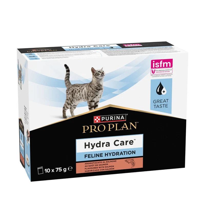 PURINA VETERINARY DIET GATTO HYDRA CARE AL SALMONE DA 75 GR IN BUSTINA