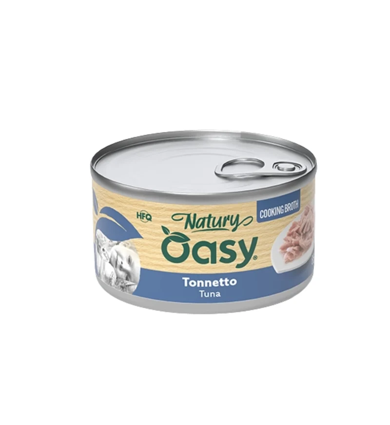 OASY NATURY GATTO TONNETTO IN GELATINA DA 85GR IN LATTINA