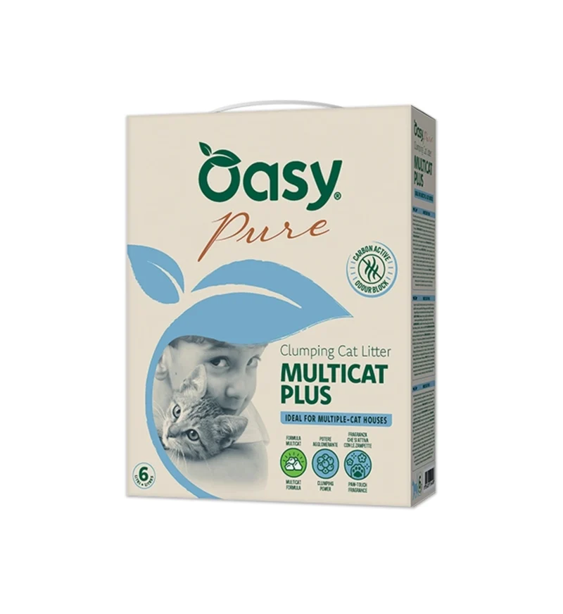 OASY LETTIERA MINERALE PURE MULTICAT PLUS DA 10 LT