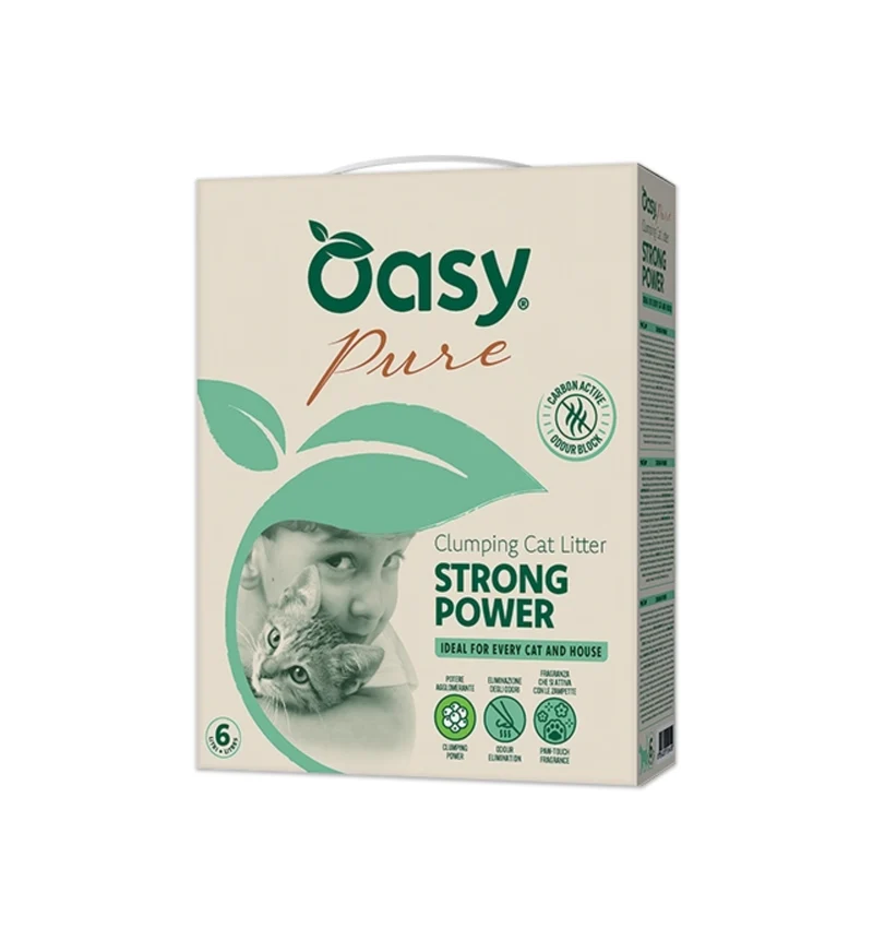 OASY LETTIERA MINERALE PURE STRONG POWER DA 10 LT