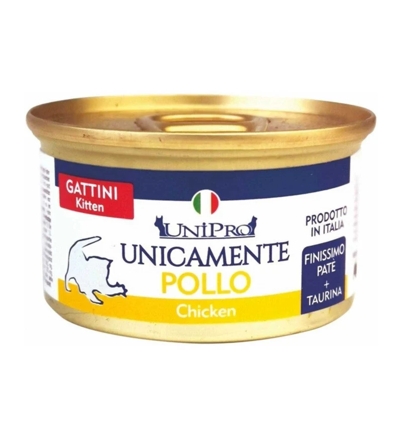 UNIPRO UNICAMENTE GATTINI POLLO MONOPROTEICO