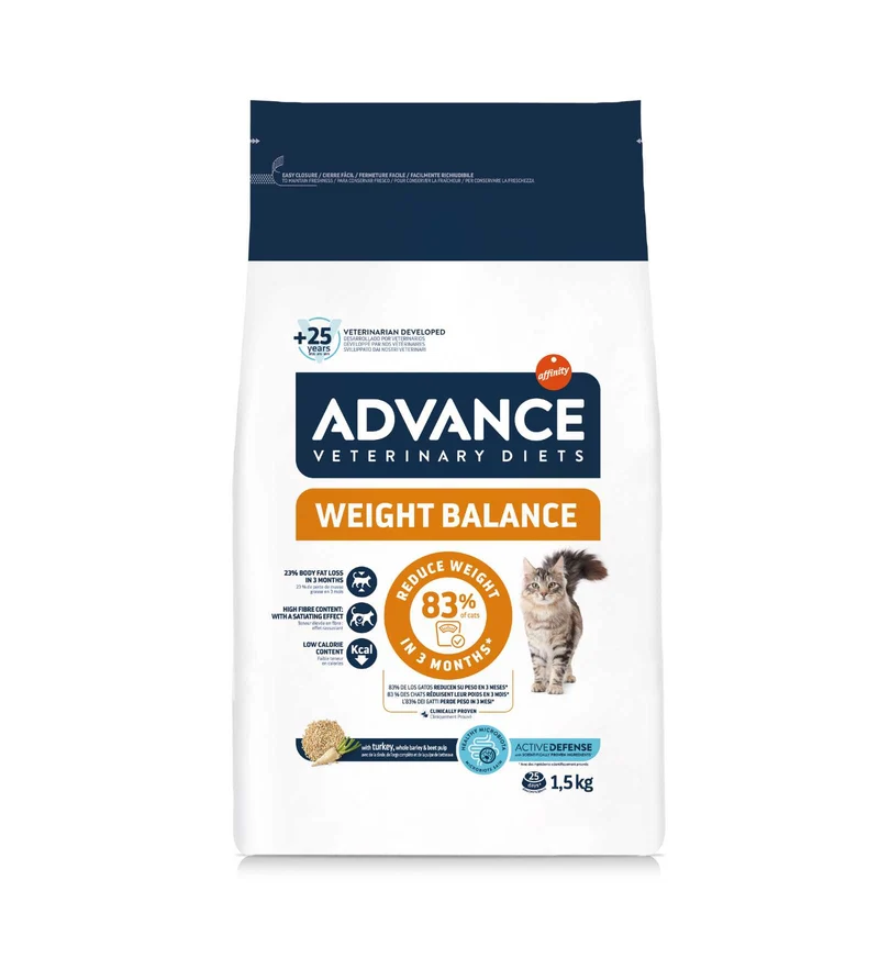 ADVANCE GATTO VETERINARY DIETS WEIGHT BALANCE DA 1,5 KG