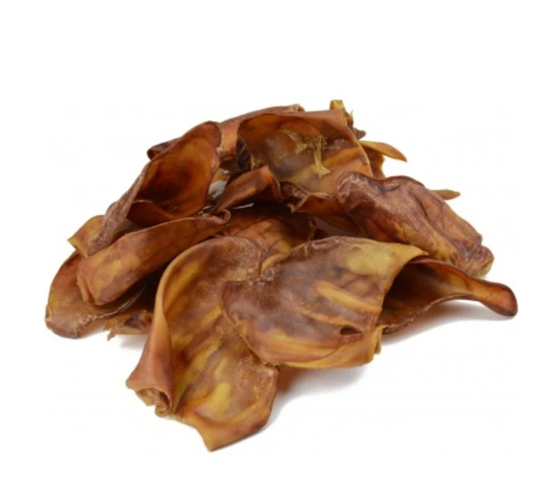 Orecchie di maiale affumicate - Snack per cani - 10 pezzi