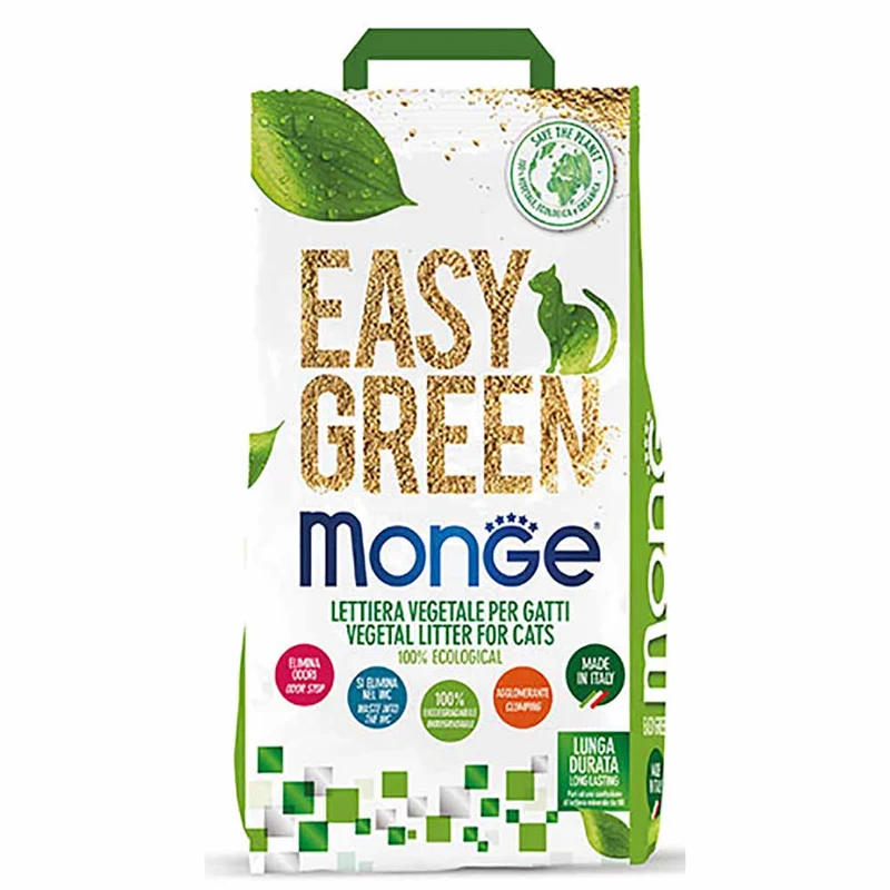 Lettiera Monge Easy Green Vegetale 10 lt
