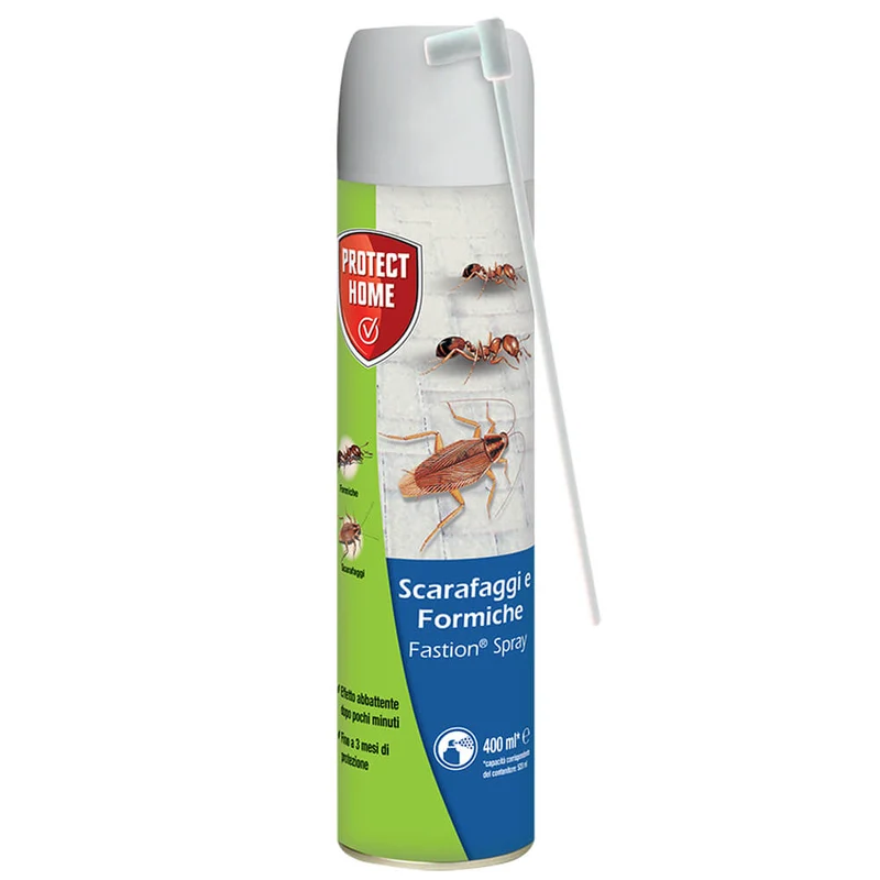 Insetticida Fastion spray scarafaggi e formiche 400ml Protect Garden