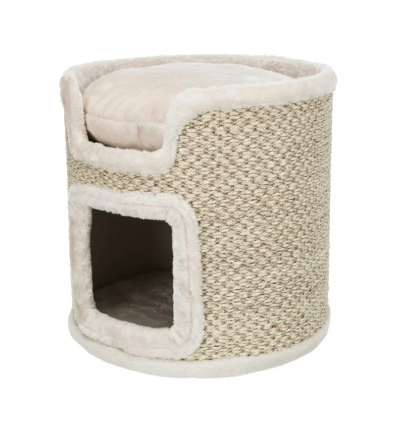 TRIXIE GATTO TIRAGRAFFI TOWER RIA 37 CM GRIGIO CHIARO