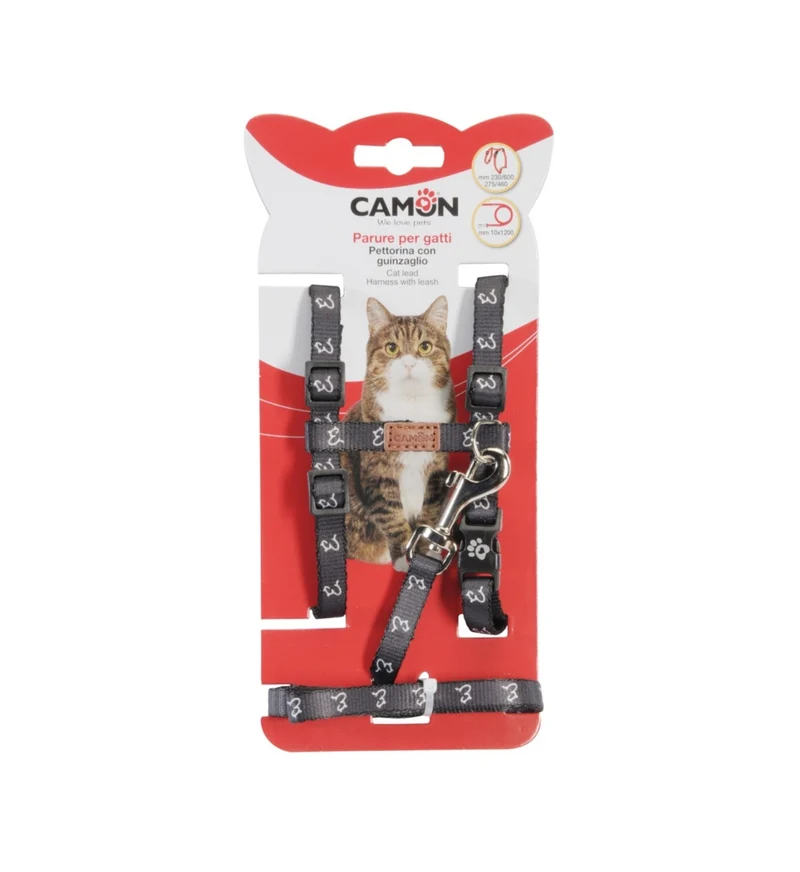 CAMON GATTO PETTORINA H BLACK