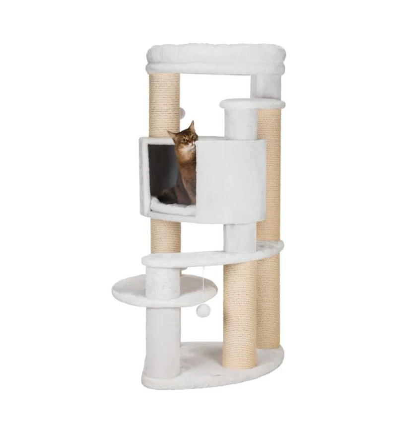 TRIXIE GATTO TIRAGRAFFI ZITA XXL 147 CM BIANCO
