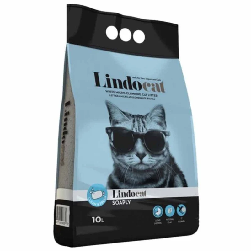 Lettiera agglomerante Soaply 10 lt Lindocat