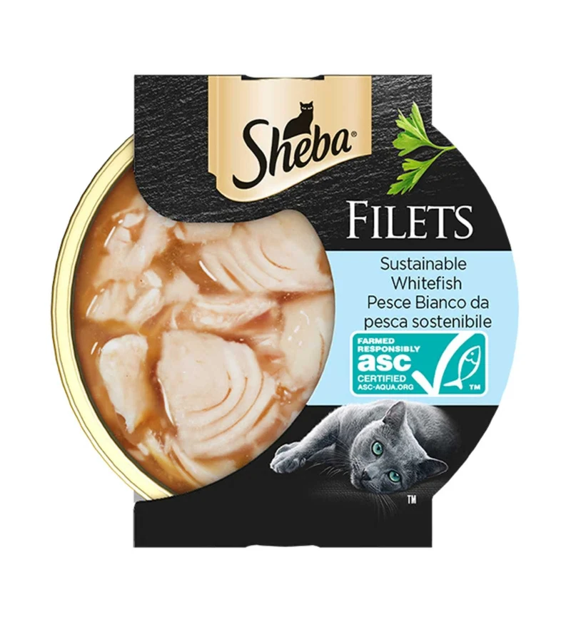 SHEBA GATTO FILETS PESCE BIANCO DA 60 GR